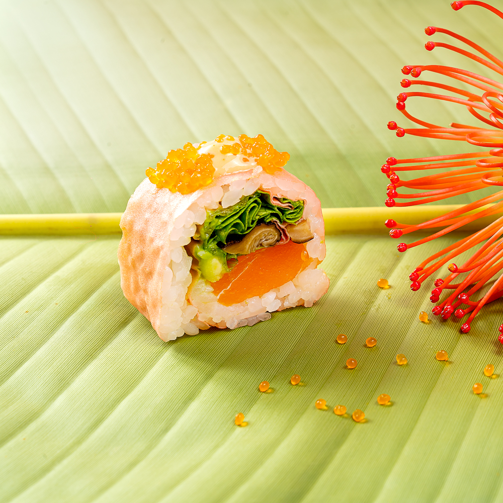 ZALMON SHITAKE ROLL 🌿