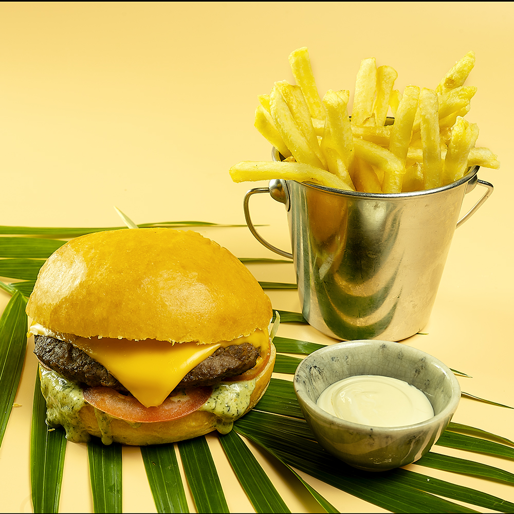 BURGER CHIMICHURRI (NO MEAT)
