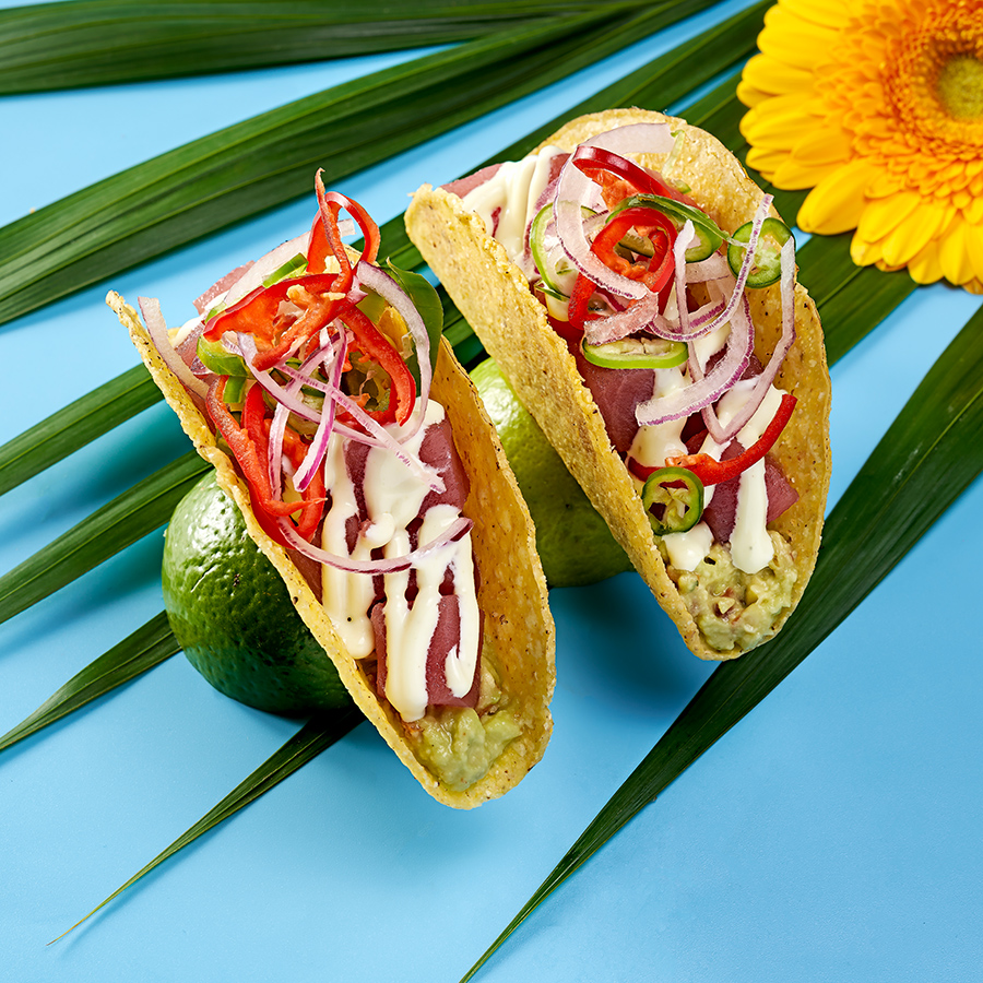 TACOSHELL ATUM CEVICHE