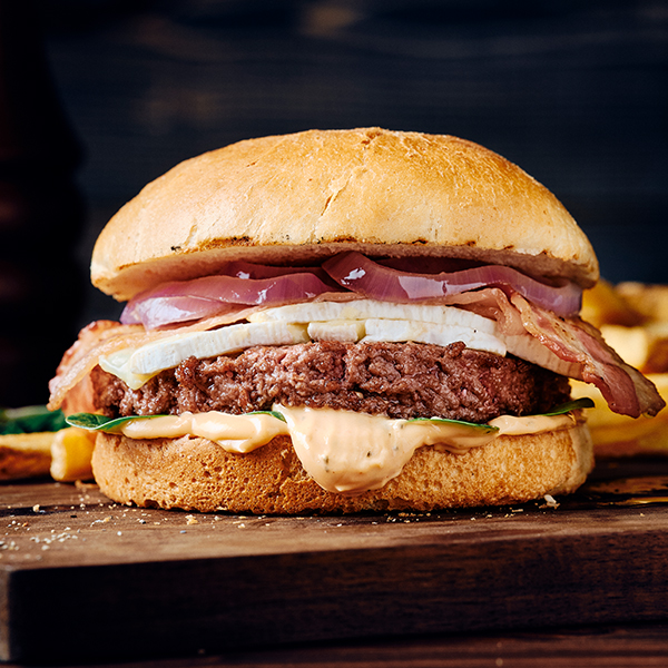 French Burger Simple