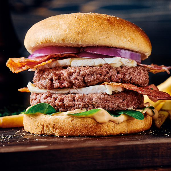 French Burger Double